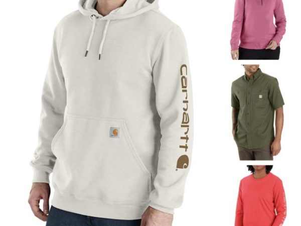 HOT Deals on Carhartt Tees, Sweatshirts, and more!